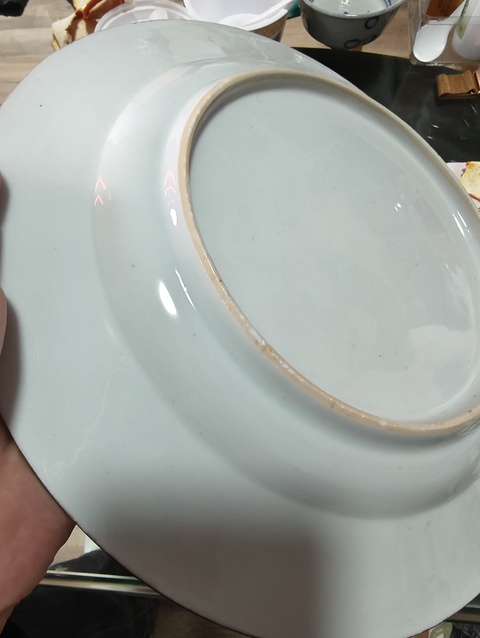 古玩陶瓷青花盤真品鑒賞圖