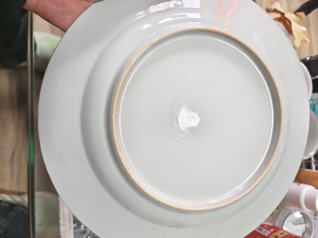 古玩陶瓷青花盤真品鑒賞圖