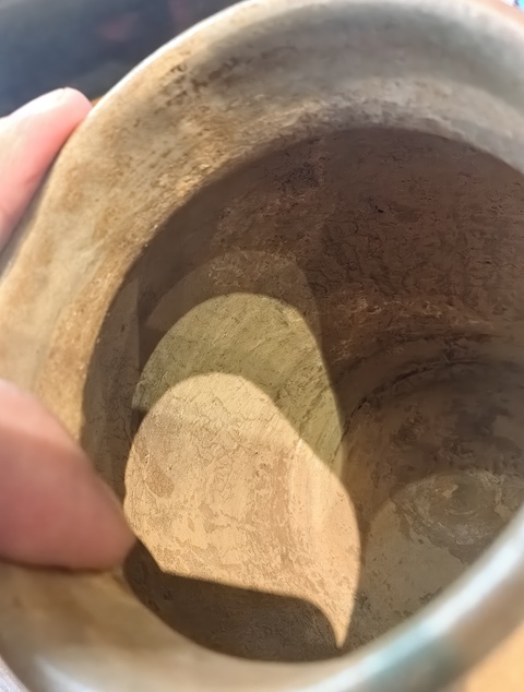 古玩陶瓷青釉綠彩雙系罐真品鑒賞圖