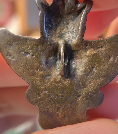 古玩銅器銅合金大鵬鳥真品鑒賞圖