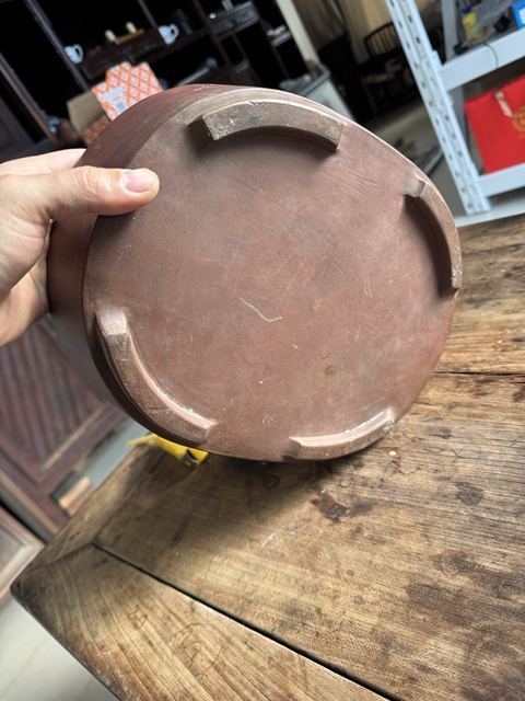 古玩雜項(xiàng)紫砂花盆真品鑒賞圖