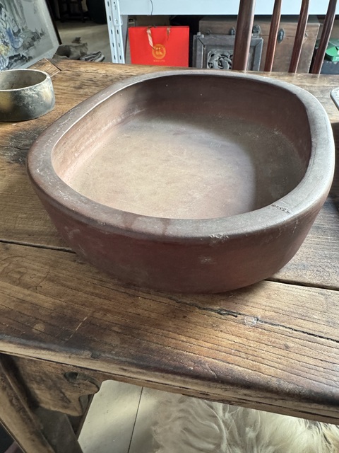 古玩雜項(xiàng)紫砂花盆真品鑒賞圖