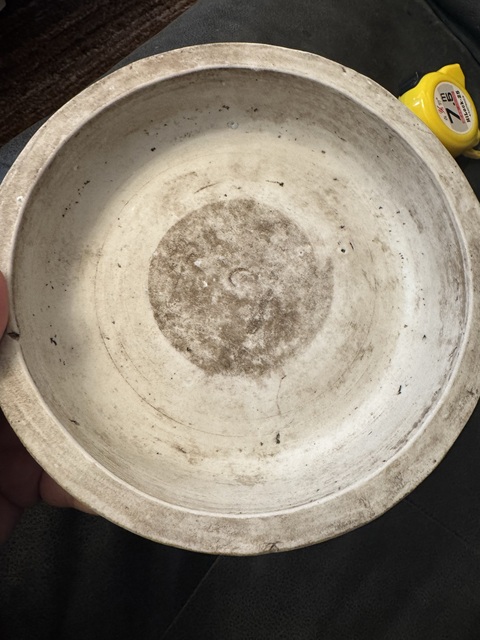 古玩陶瓷青花人物瓷塑擺件真品鑒賞圖