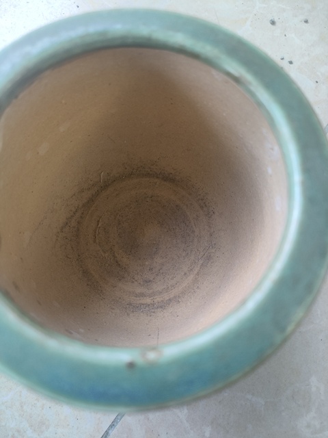 古玩陶瓷綠哥釉香爐真品鑒賞圖