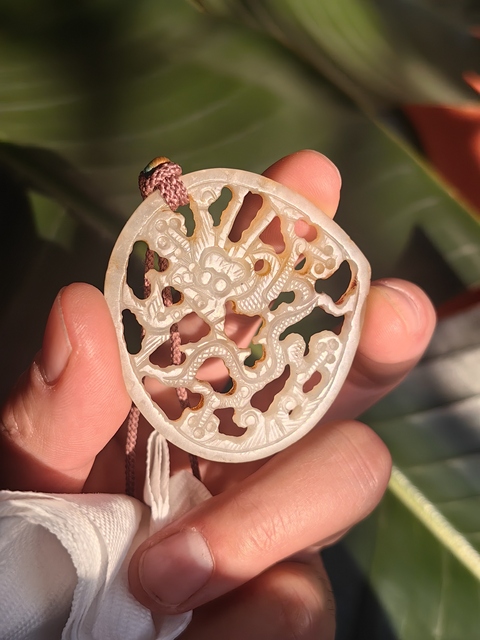 古玩玉器玉帶板真品鑒賞圖