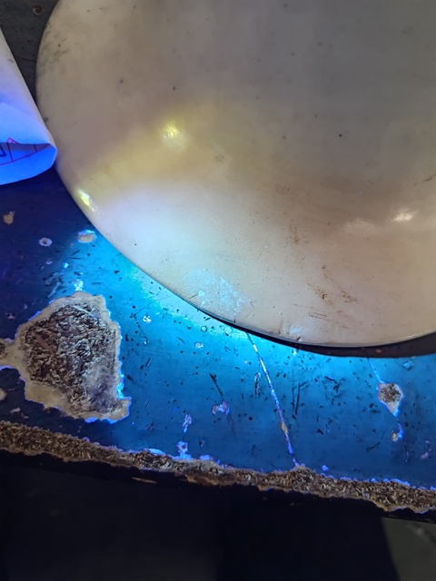 古玩陶瓷民國磁柳樹黃鶯花觚真品鑒賞圖