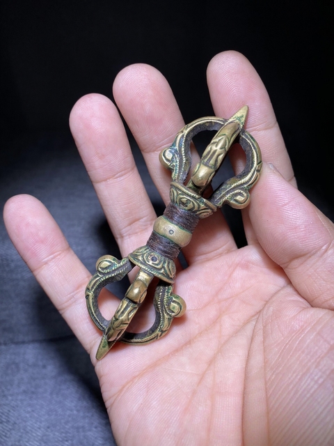 古玩雜項金剛杵真品鑒賞圖