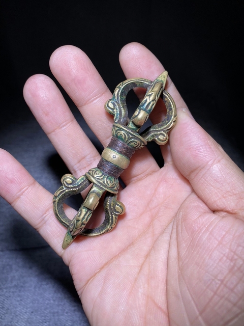 古玩雜項金剛杵真品鑒賞圖