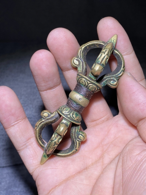 古玩雜項金剛杵真品鑒賞圖