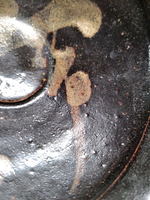 古玩陶瓷吉州窯月影梅茶盞真品鑒賞圖