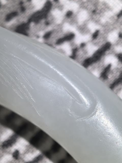 古玩玉器龍鐲子真品鑒賞圖