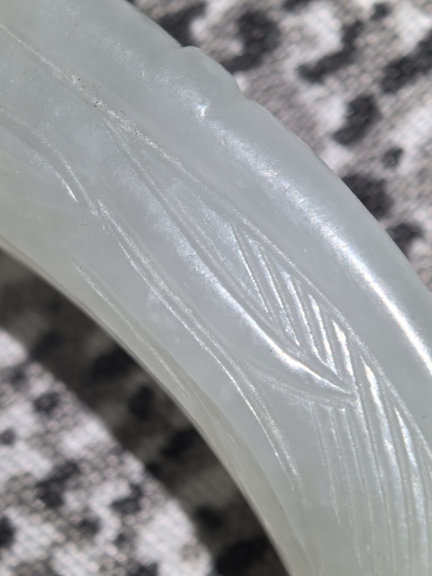 古玩玉器龍鐲子真品鑒賞圖