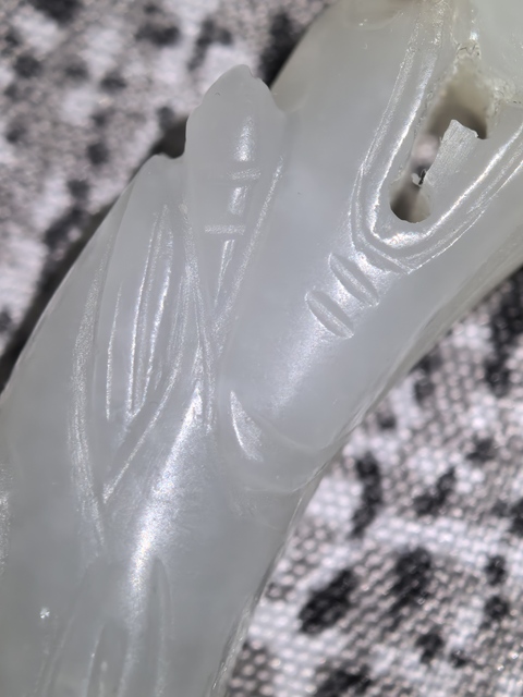 古玩玉器龍鐲子真品鑒賞圖