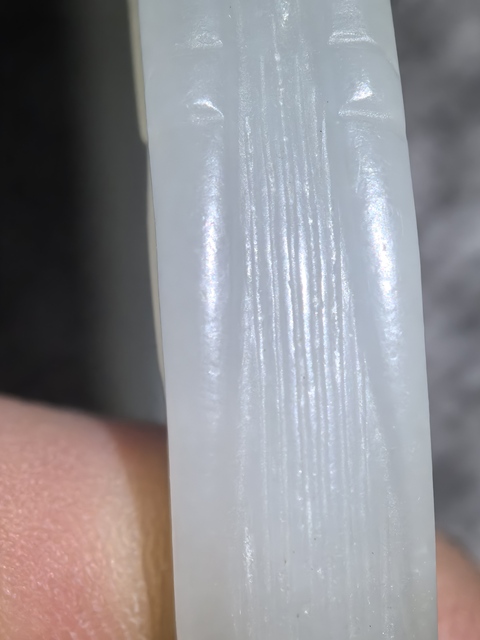 古玩玉器龍鐲子真品鑒賞圖