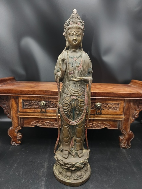 古玩銅器造像真品鑒賞圖