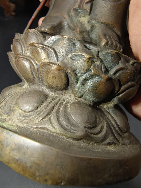 古玩銅器造像真品鑒賞圖