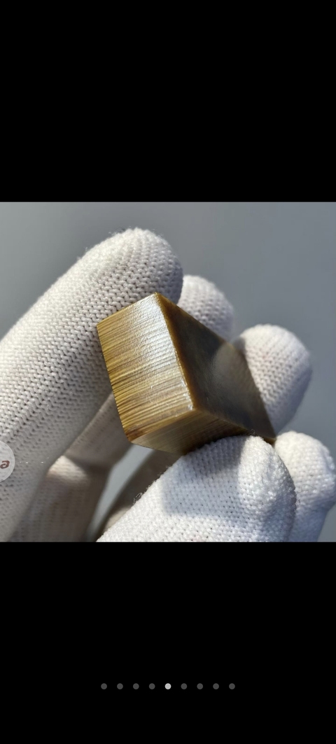 古玩雜項(xiàng)披毛犀角真品鑒賞圖