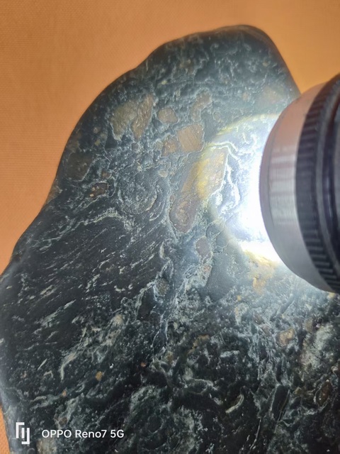 古玩玉器天然隕石真品鑒賞圖