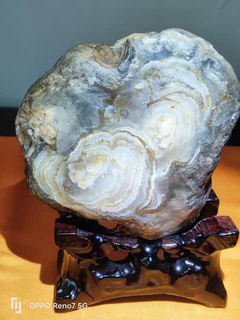 古玩玉器瑪瑙原石料真品鑒賞圖