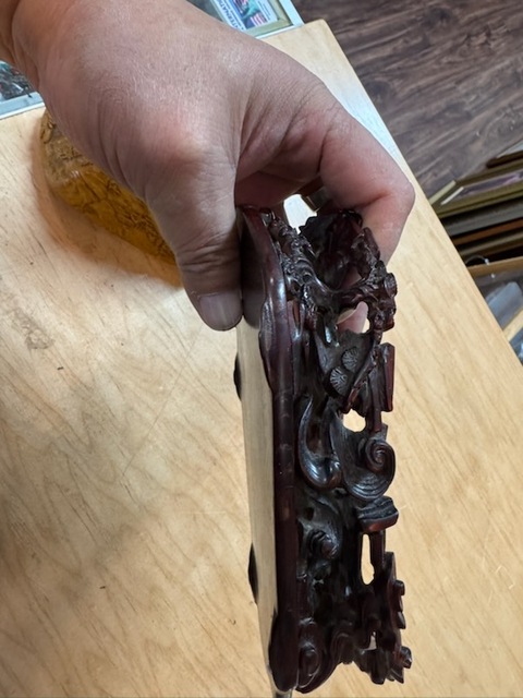 古玩雜項老撾田黃石擺件真品鑒賞圖