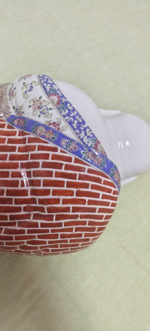 古玩陶瓷彌勒佛真品鑒賞圖