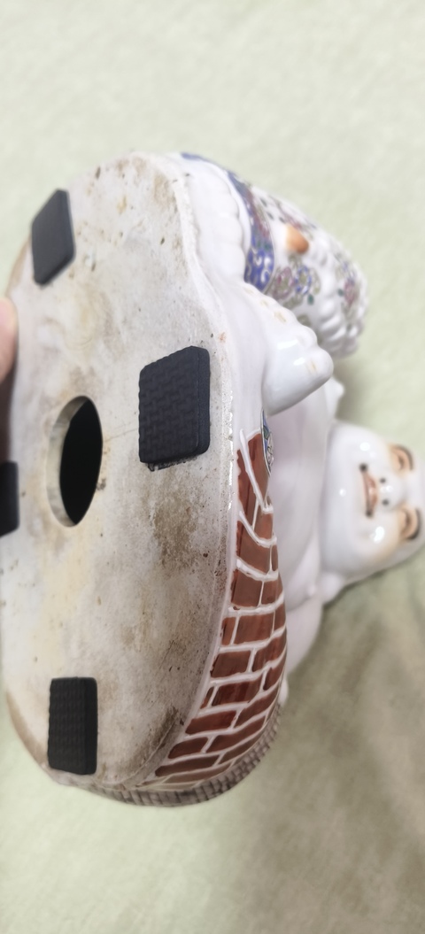 古玩陶瓷彌勒佛真品鑒賞圖