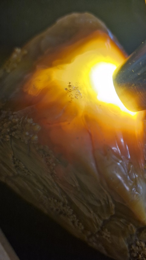 古玩雜項老撾田黃石擺件真品鑒賞圖