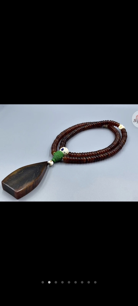 古玩雜項 Xi jiao 雕刻小掛牌真品鑒賞圖