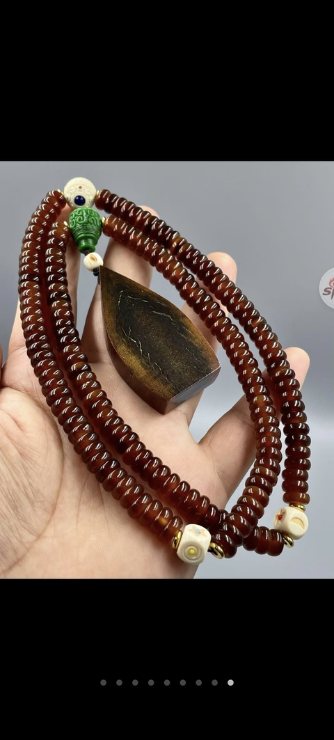 古玩雜項 Xi jiao 雕刻小掛牌真品鑒賞圖