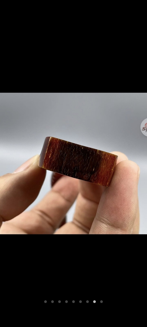 古玩雜項 Xi jiao 雕刻小掛牌真品鑒賞圖