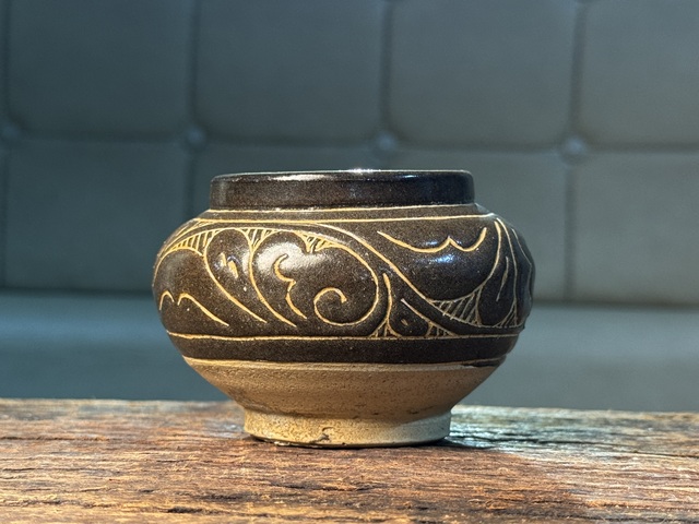 古玩陶瓷罐拍賣，當前價格5500元