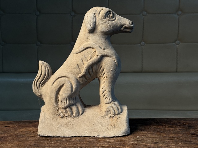 古玩陶瓷屋脊獸拍賣，當前價格188元