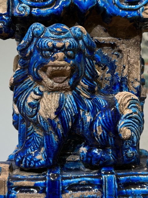 古玩陶瓷獅子真品鑒賞圖