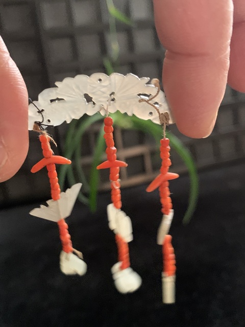 古玩玉器和田玉雕“吉慶佩飾”真品鑒賞圖