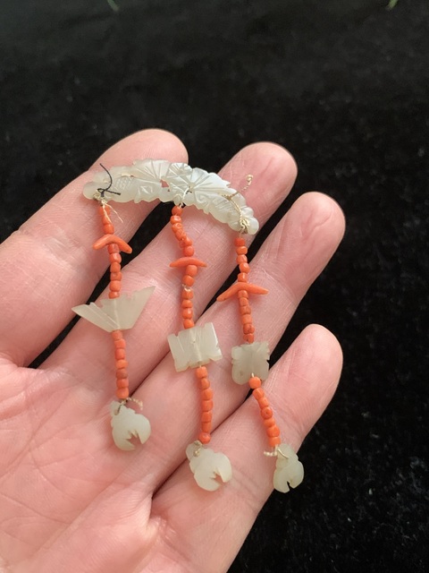 古玩玉器和田玉雕“吉慶佩飾”真品鑒賞圖