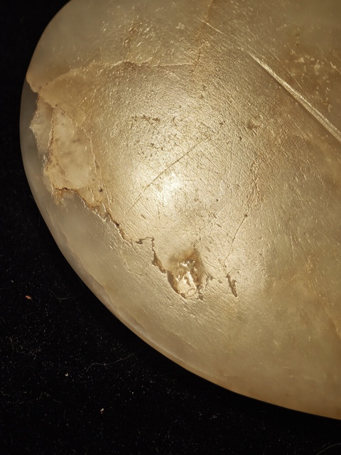 古玩玉器紅山玉甲真品鑒賞圖