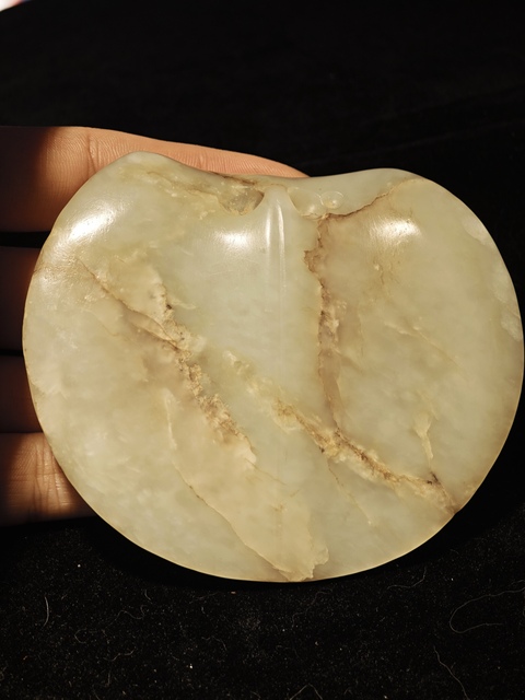 古玩玉器紅山玉甲真品鑒賞圖