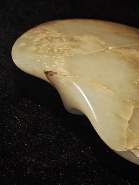 古玩玉器紅山玉甲真品鑒賞圖