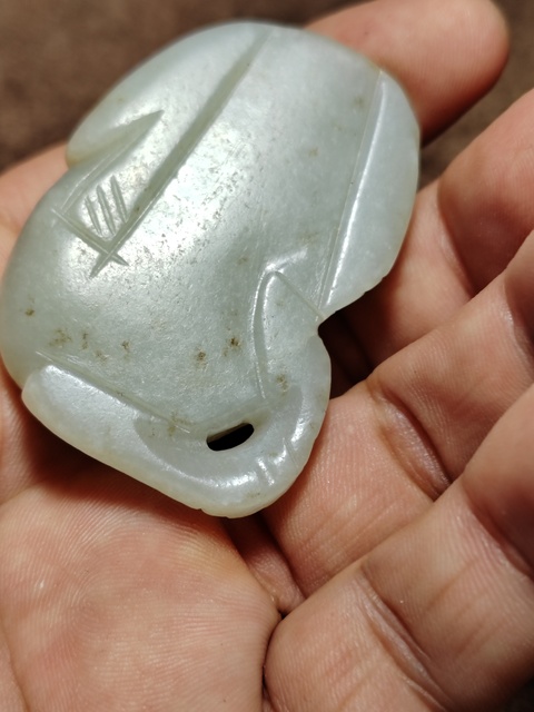 古玩玉器玉歡真品鑒賞圖