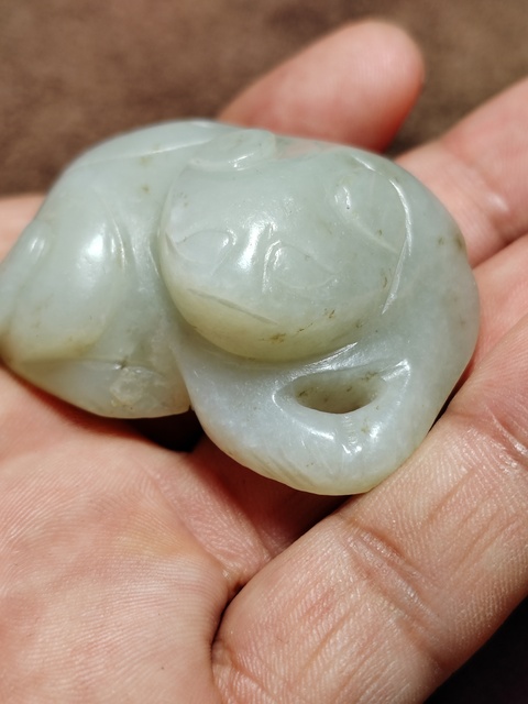 古玩玉器玉歡真品鑒賞圖