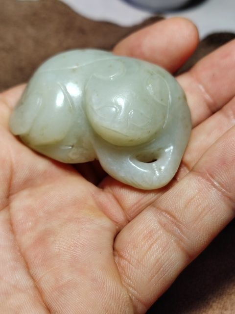 古玩玉器玉歡真品鑒賞圖