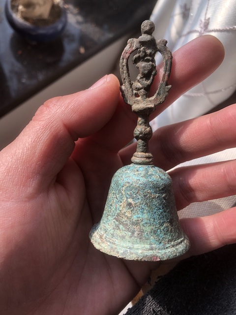 古玩銅器金剛鈴真品鑒賞圖