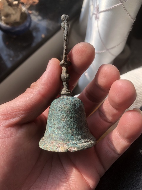 古玩銅器金剛鈴真品鑒賞圖