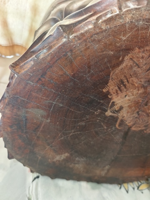 古玩雜項木雕佛像真品鑒賞圖