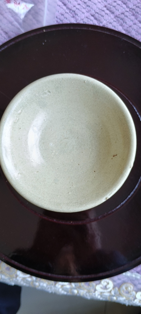 古玩陶瓷托杯真品鑒賞圖