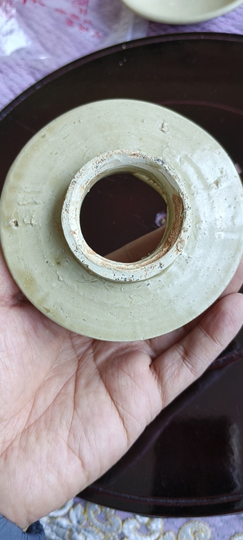 古玩陶瓷托杯真品鑒賞圖