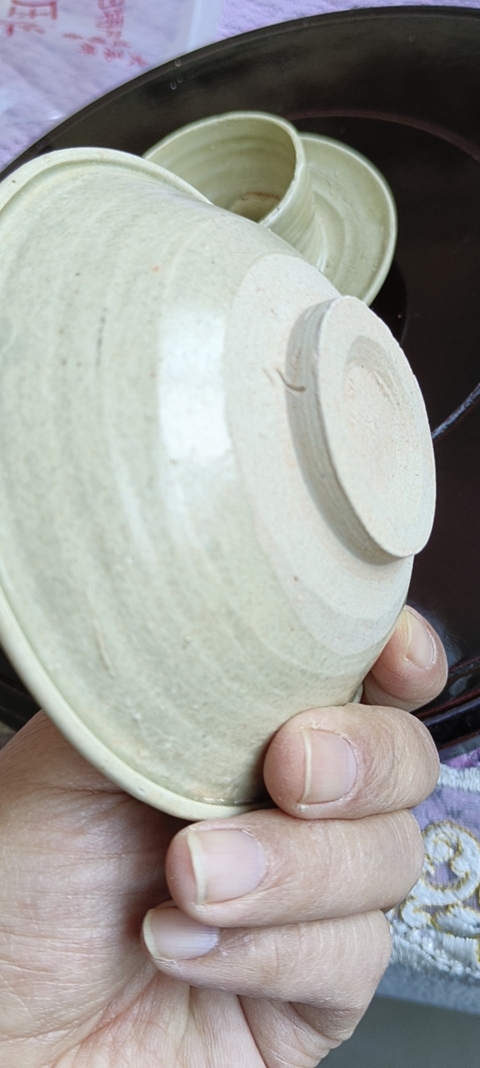 古玩陶瓷托杯真品鑒賞圖