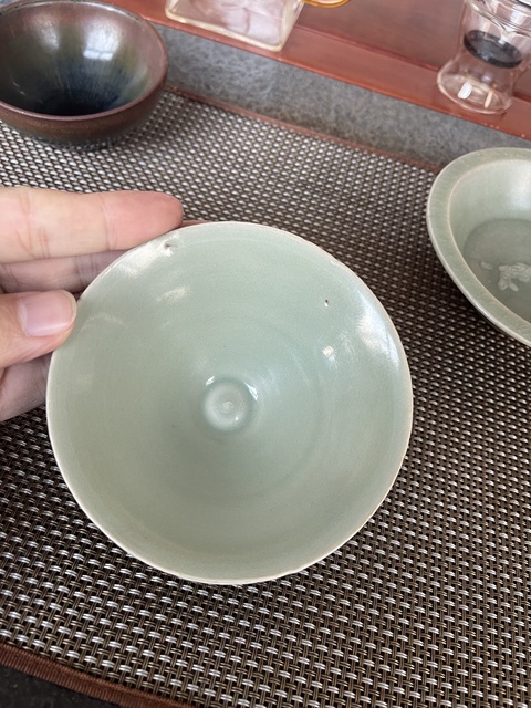 古玩陶瓷南宋龍泉窯盞真品鑒賞圖