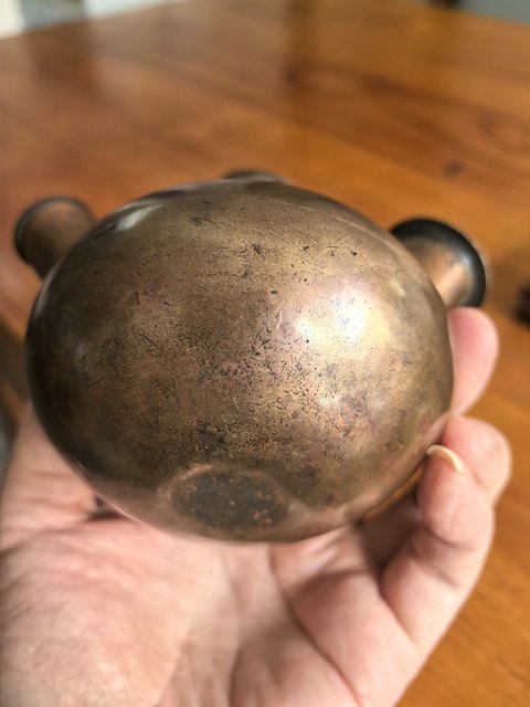 古玩銅器銅壺真品鑒賞圖