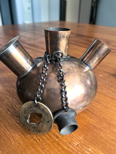 古玩銅器銅壺真品鑒賞圖